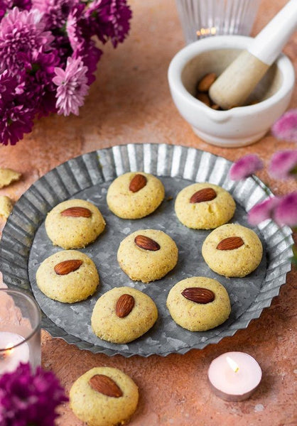 Badam Nankhatai in Stahl NevrStick Frypan – Stahl Kitchens