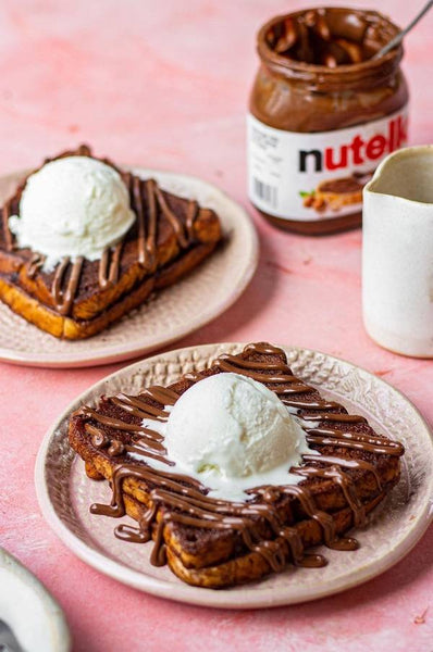 Decadent Eggless Nutella French Toast in Stahl NevrStick Frypan – Stahl Kitchens