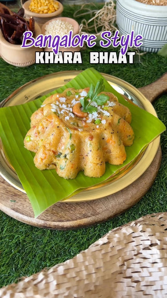 Khara Bhath Recipe | How to Make Khara Bhath Recipe at Home – Stahl Kitchens