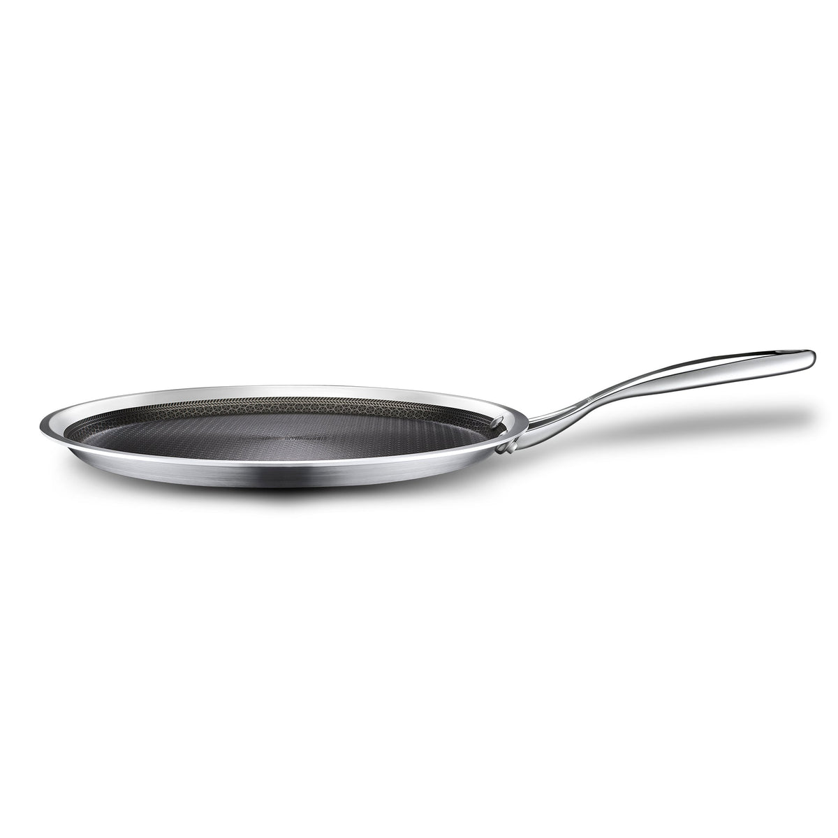 Proudly India Cast Iron Dosa Tawa with Single Steel Handle