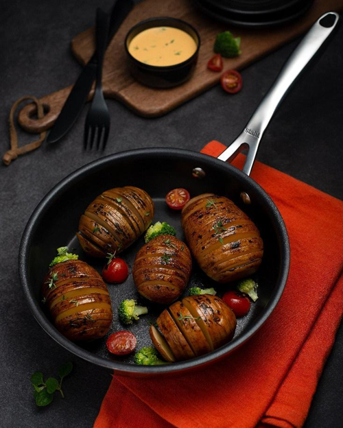 Hasselback Potatoes