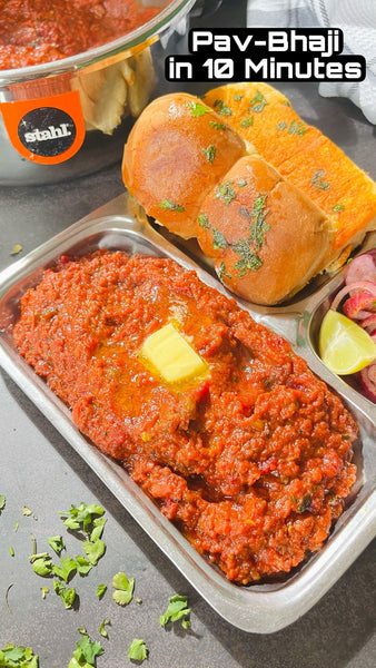 How to Make Pav Bhaji Recipes in 10 Min | Pav Bhaji Recipe