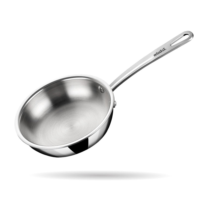 Engrave - Steel Kitchen Fry pan (Without Lid) - Triply Artisan Series
