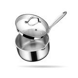 Engrave - Artisan Saucepan with Strainer Lid