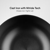 Frypan - Cast Iron Blacksmith Plus Series
