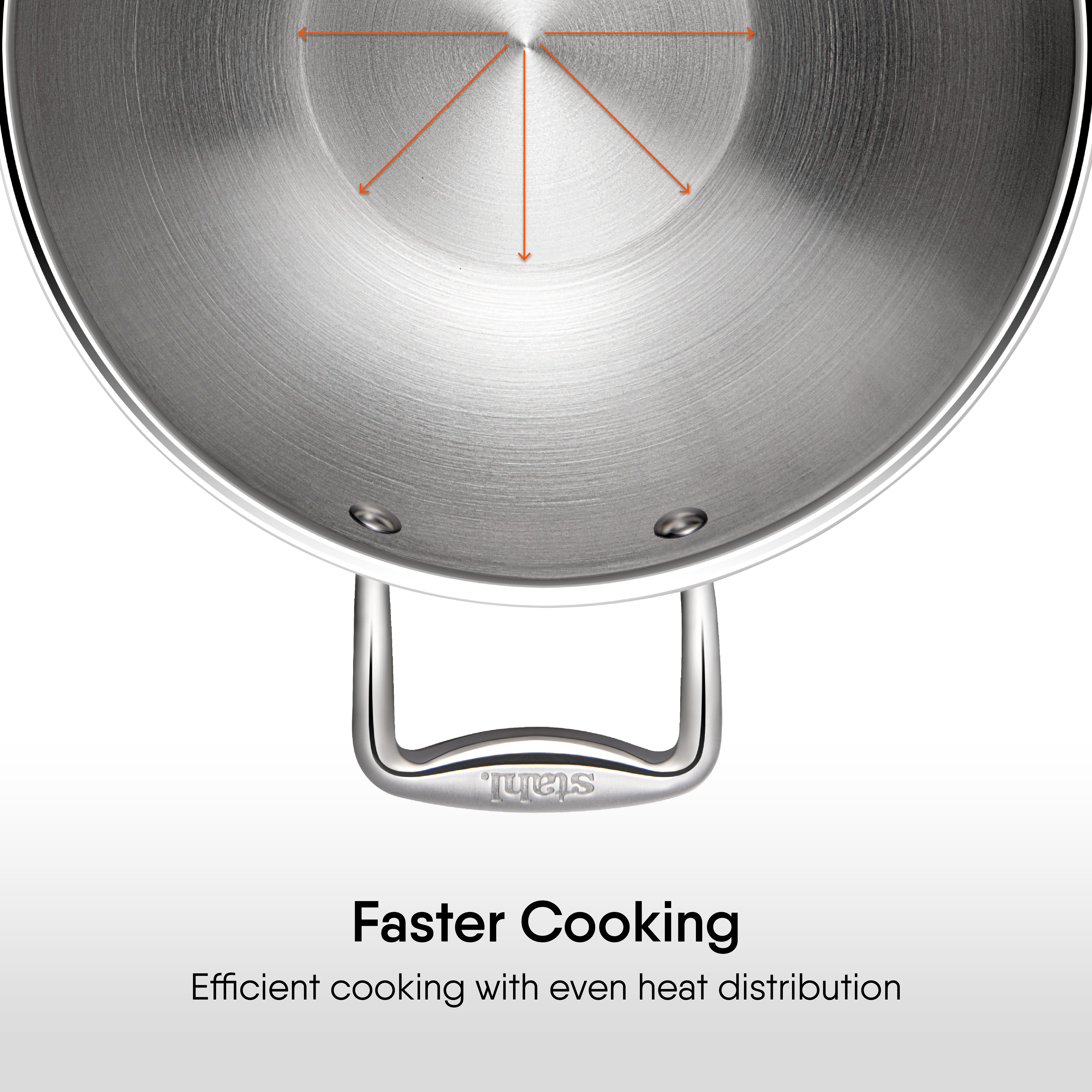 Steel Kadhai - Triply Artisan Series