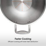 Steel Kadhai - Triply Artisan Series