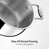 Belly Sauce Pot / Casserole - Triply Artisan Series