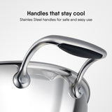 Deep Kadhai (Round Bottom) - Triply Artisan Series