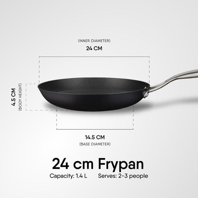 Frypan - Cast Iron Blacksmith Hybrid Series
