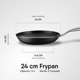 Frypan - Cast Iron Blacksmith Plus Series