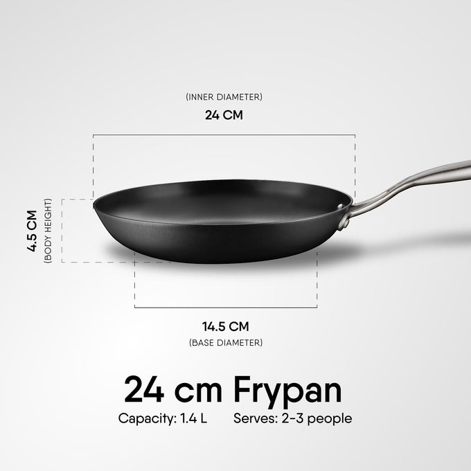 Frypan - Cast Iron Blacksmith Plus Series