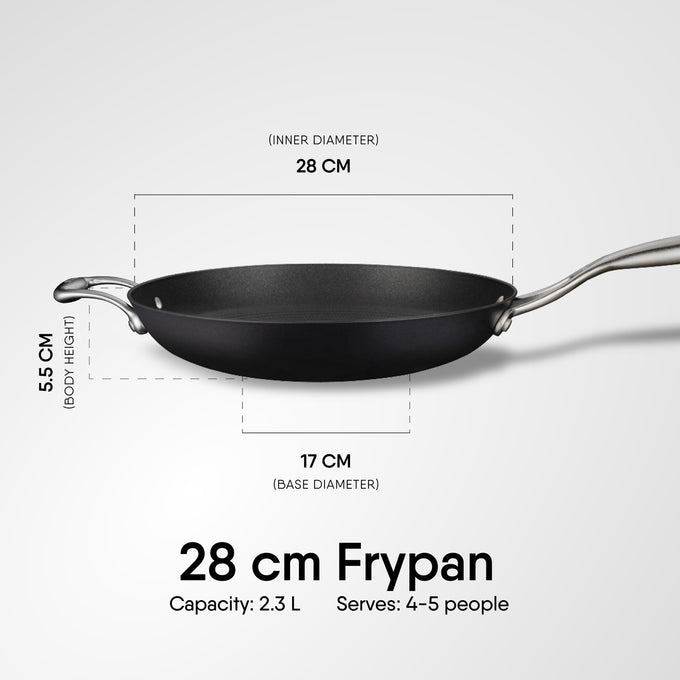Frypan - Cast Iron Blacksmith Hybrid Series