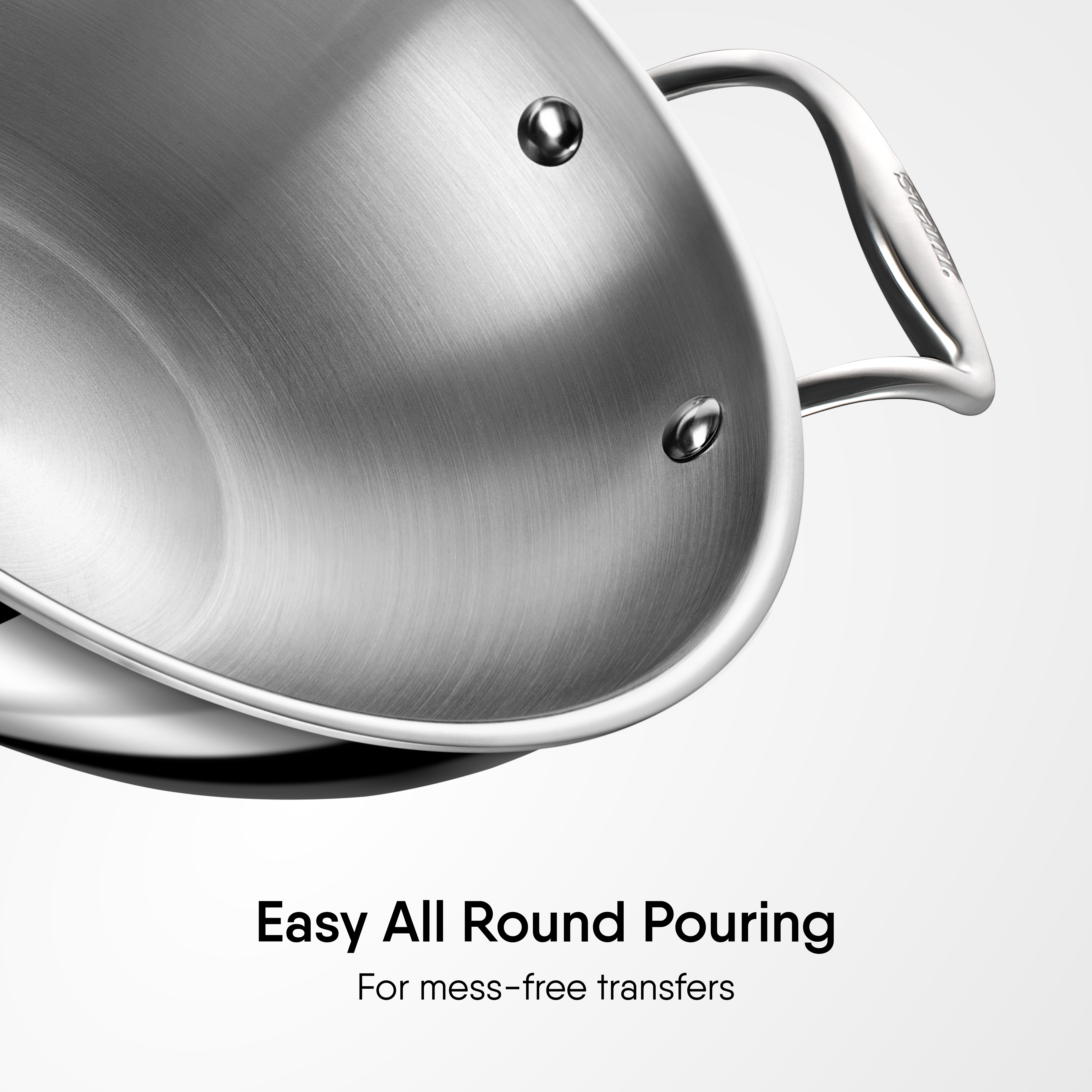 Steel Kadhai - Triply Artisan Series