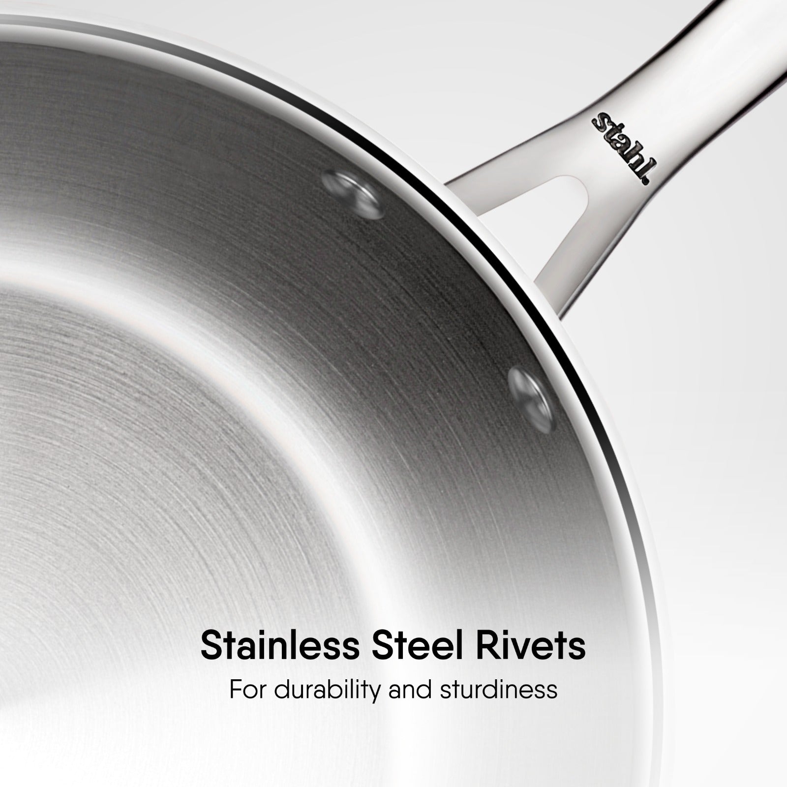 Steel Frypan - Triply Artisan Series