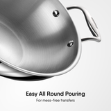 Steel Kadhai - Triply Artisan Series