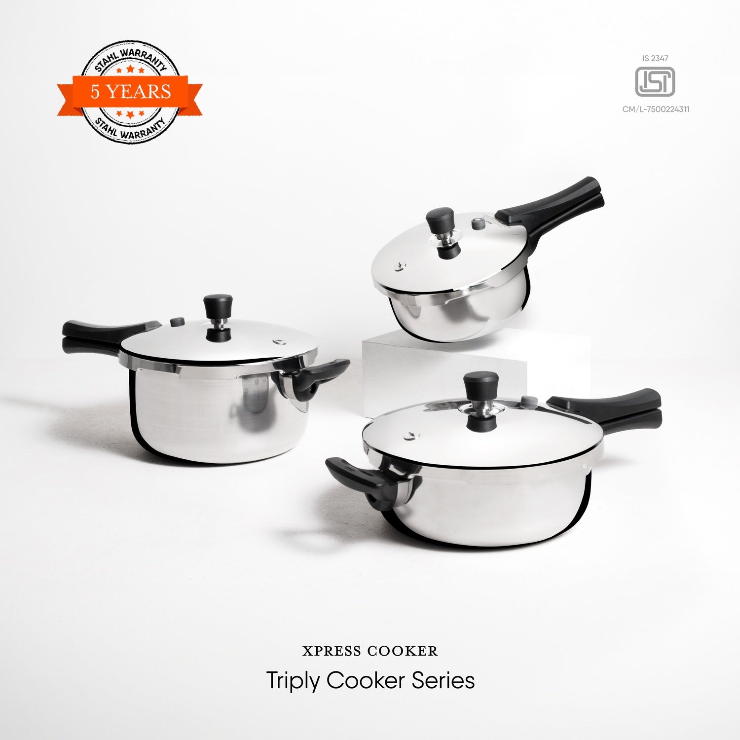 Boxer Cooker Shop Premium Cookers from India's Triply Pioneer | Stahl Kitchens