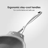 Artisan Hybrid Roti Tawa with Cast Handles