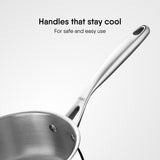 Belly Sauce Pan - Triply Artisan Series
