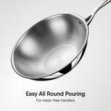 Deep Frypan - Triply Artisan Series