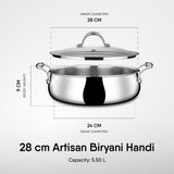 Artisan Biryani Handi + Lid