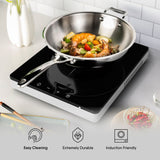 Deep Frypan - Triply Artisan Series