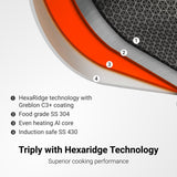 Artisan Hybrid Frypan with Rivetless handle