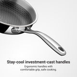 Artisan Hybrid Frypan with Rivetless handle