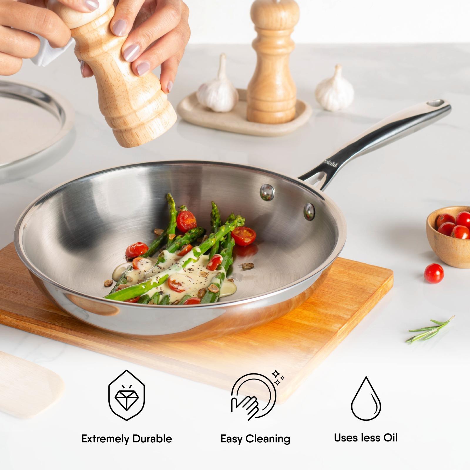 Steel Frypan - Triply Artisan Series