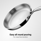 Steel Frypan - Triply Artisan Series