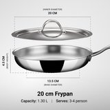Steel Frypan - Triply Artisan Series