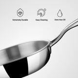 Steel Frypan - Triply Artisan Series