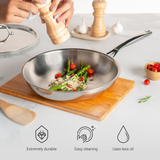 Steel Frypan - Triply Artisan Series