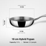 Artisan Hybrid Frypan with Rivetless handle