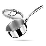 Steel Sauce Pan - Triply Artisan Series
