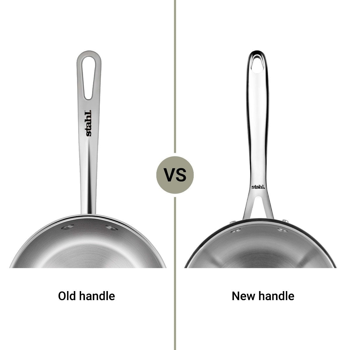 Steel Sauce Pan - Triply Artisan Series
