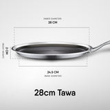 Buy Pans & Tawa Online at Best Price in India – Stahl Kitchens
