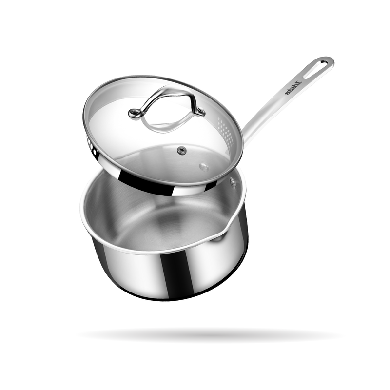 Artisan Saucepan with Strainer Lid