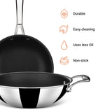 Artisan Schild Combo (24 cm Frypan + 24 cm Kadhai)
