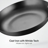 Frypan - Cast Iron Blacksmith Plus Series