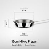 Artisan Mikro Frypan (Without Lid)- 12 cm (240 ml)