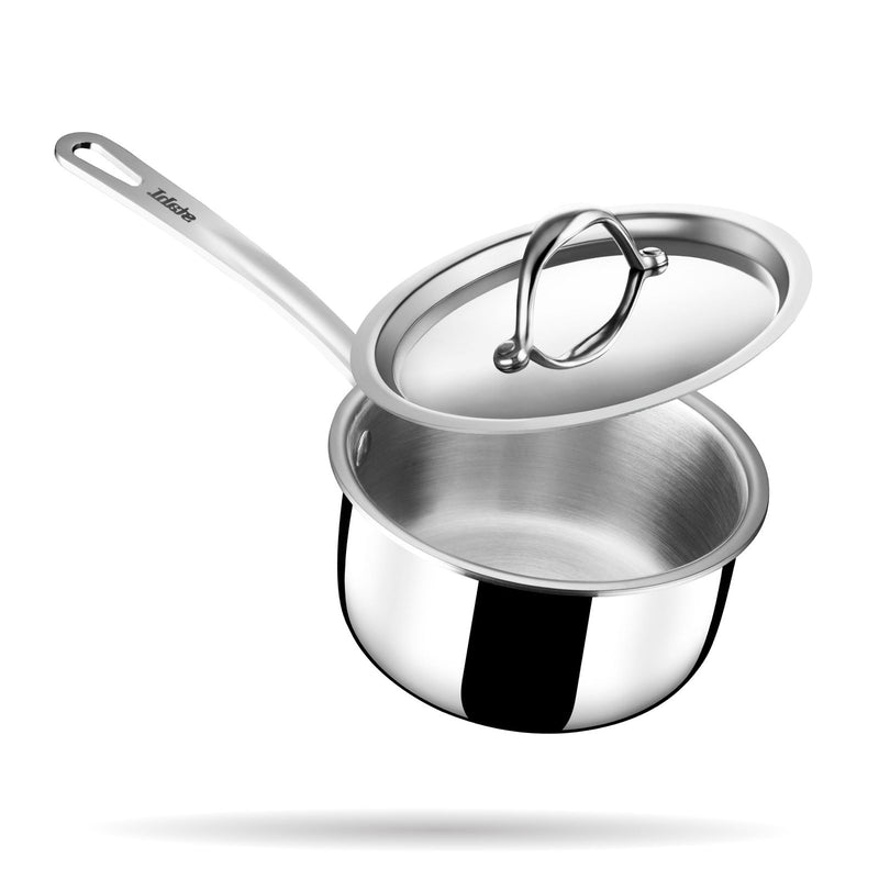 Steel Sauce Pan - Triply Artisan Series